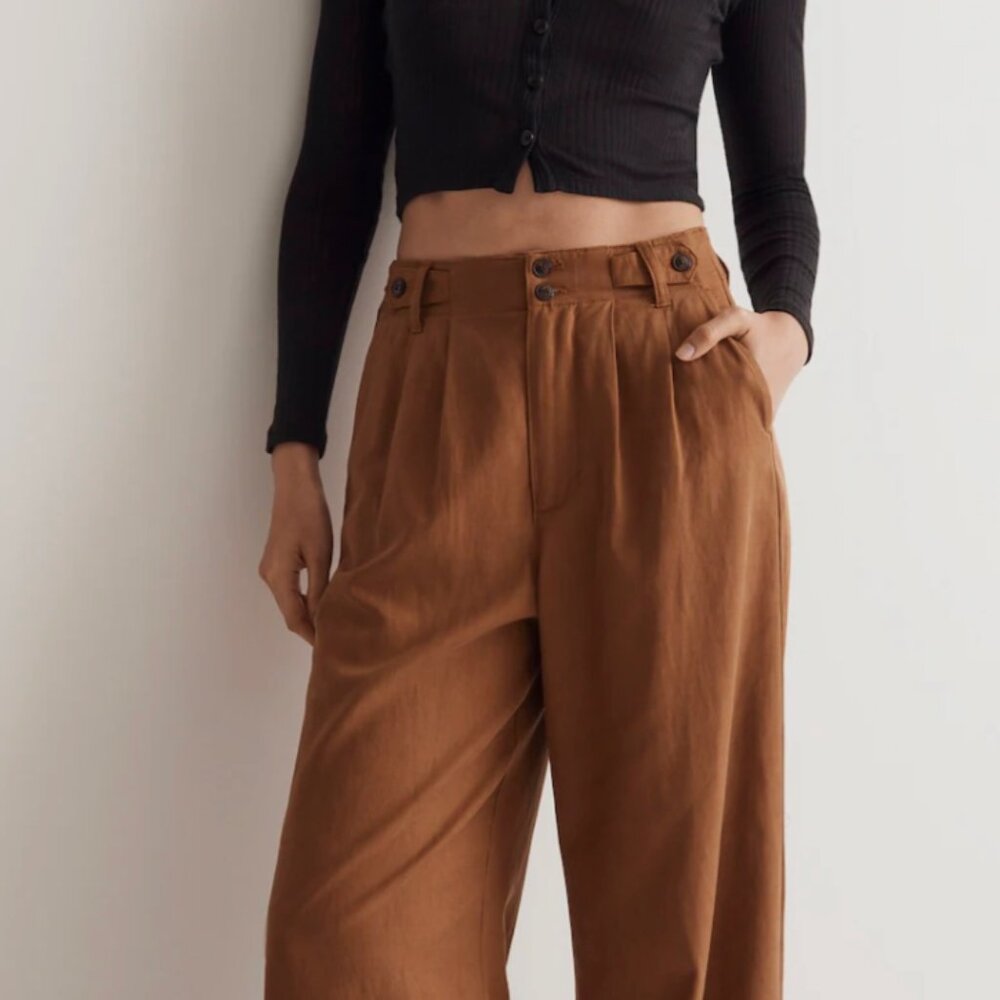 Madewell the Harlow Wide-Leg Pants NWT